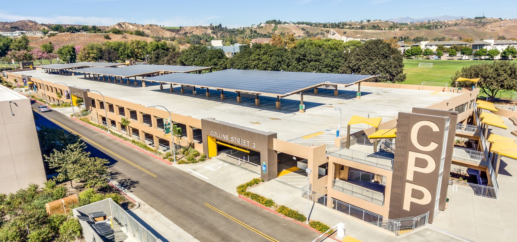 Cal Poly Pomona campus parking