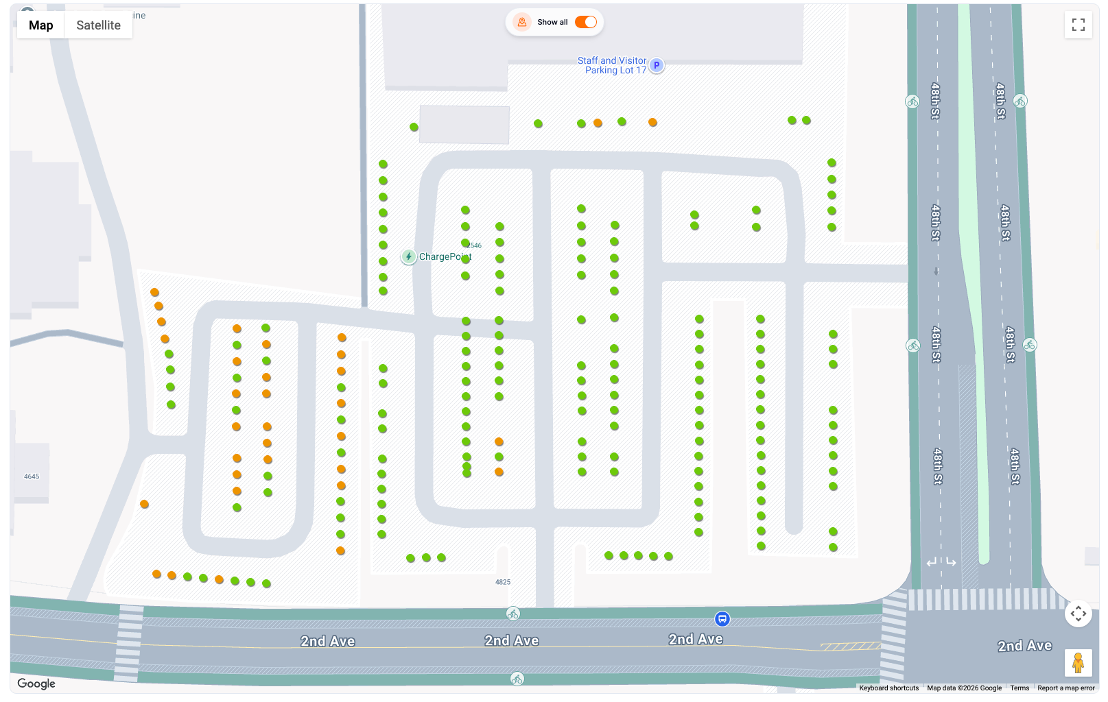 JAPA Space Map · live occupancy at UC Davis Health